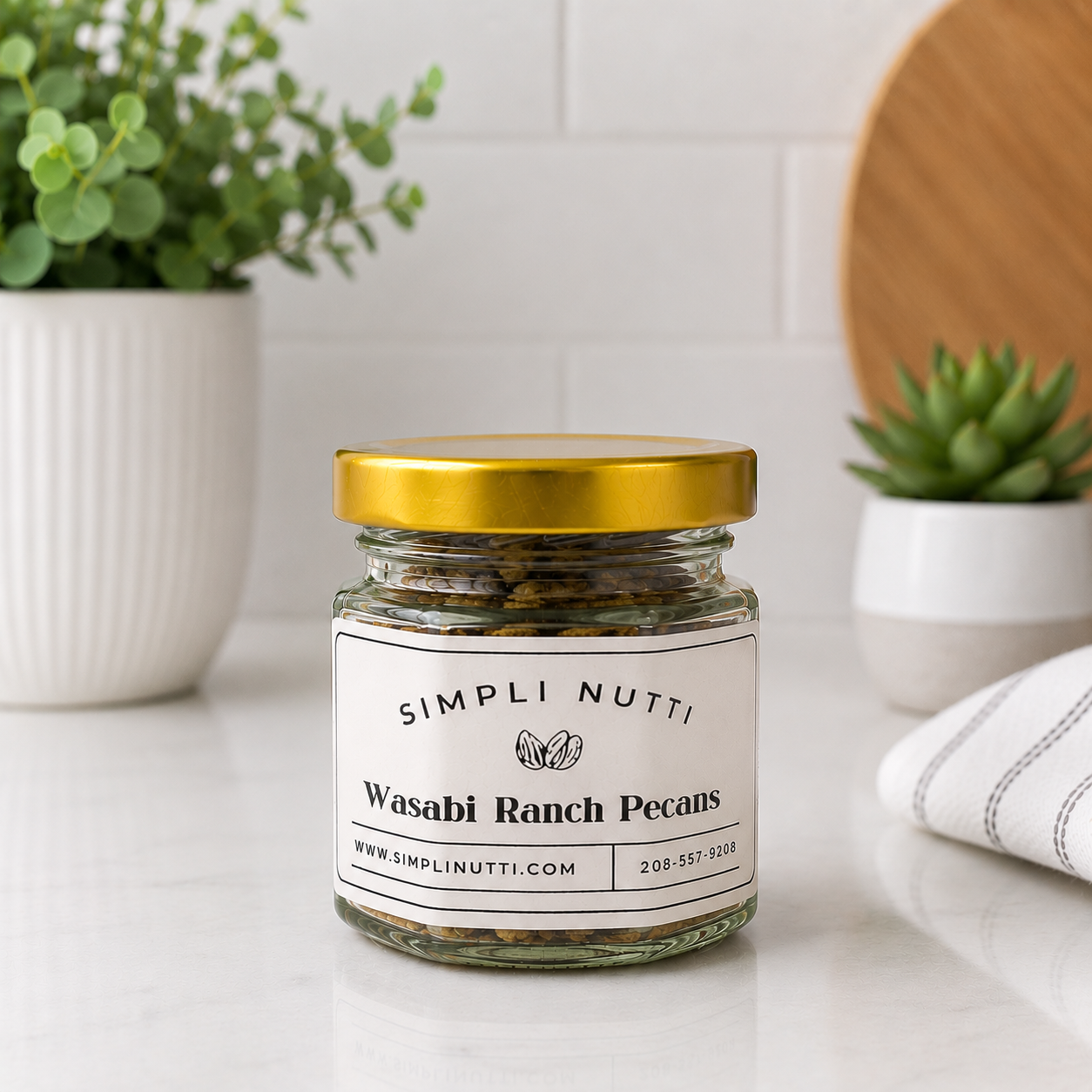 Custom Gourmet Favor Jars