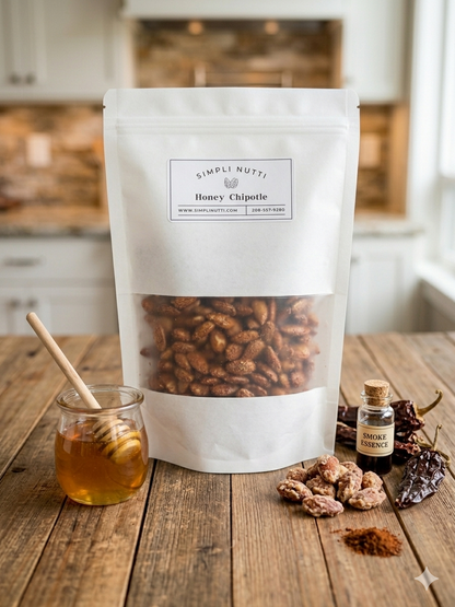 Honey Chipotle Almonds