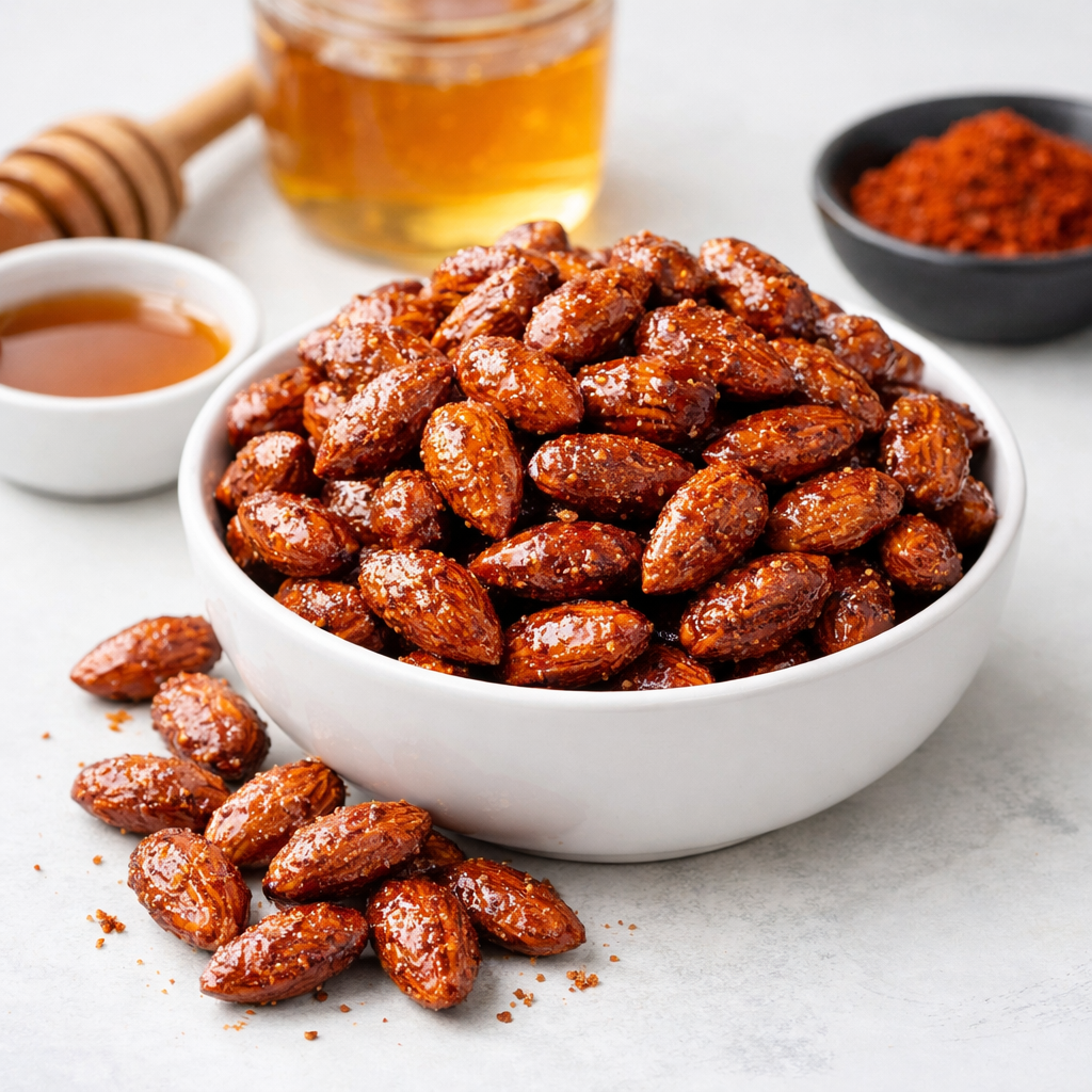 Honey Chipotle Almonds