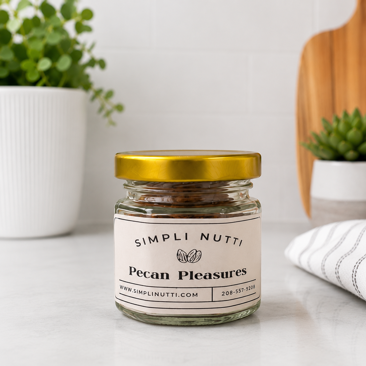 Custom Gourmet Favor Jars
