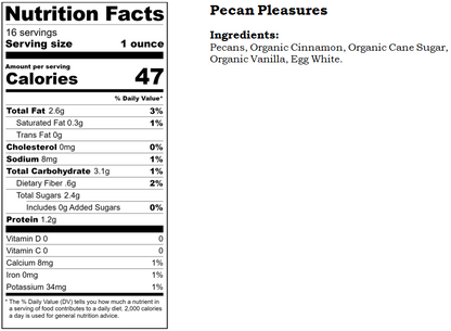 Cinnamon Pecans - 1lbs